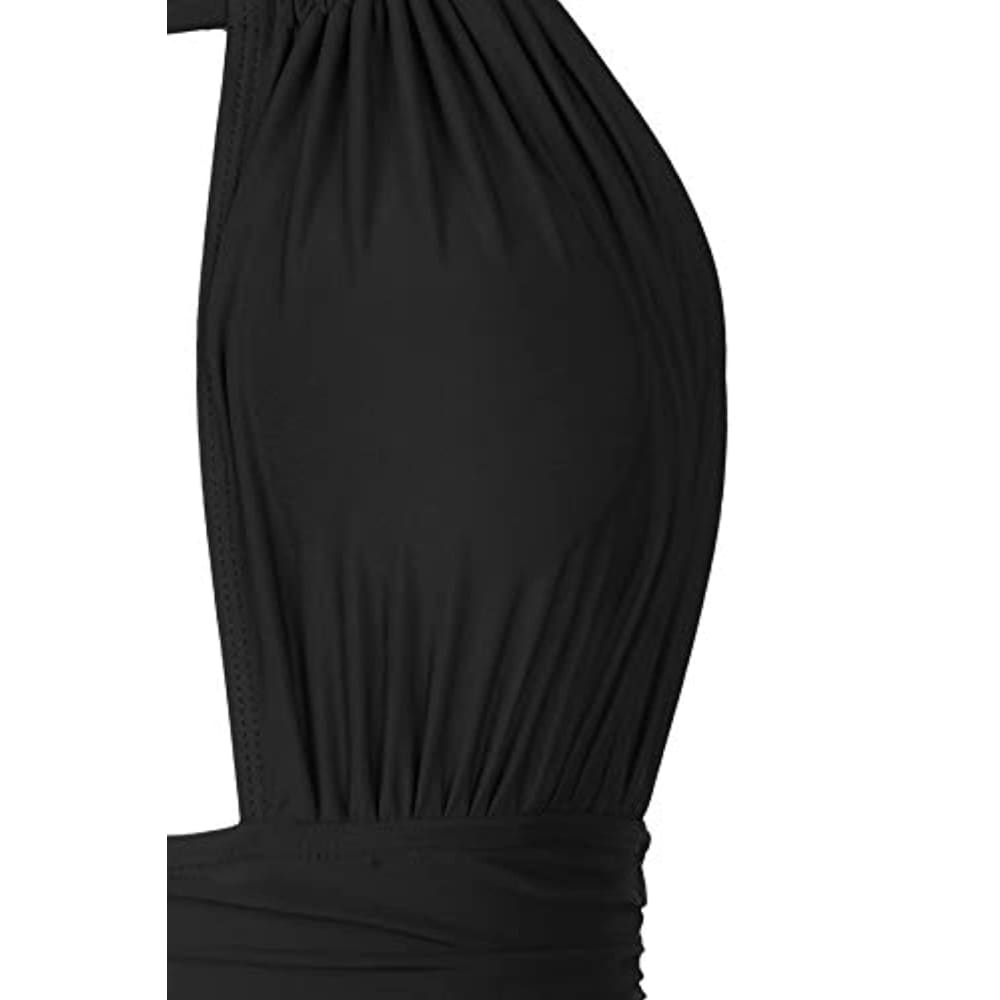 Summer Banner Women’s One Piece Swimsuit Halter Tummy