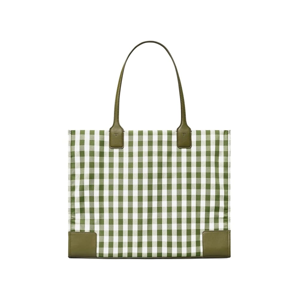 Tory Burch Ella Gingham Tote - Leccio