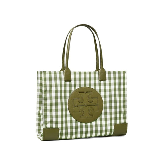 Tory Burch Ella Gingham Tote - Leccio