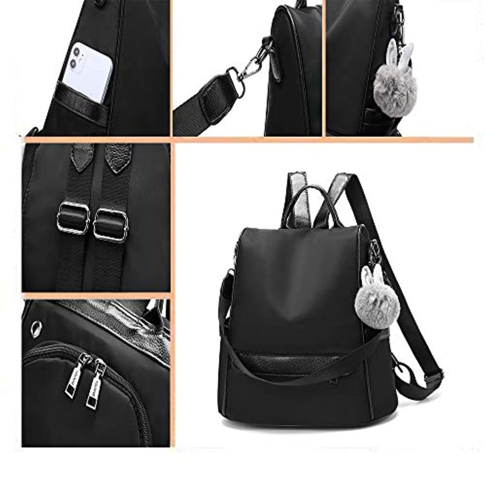 Women Backpack Purses PU Leather Anti-theft Waterproof