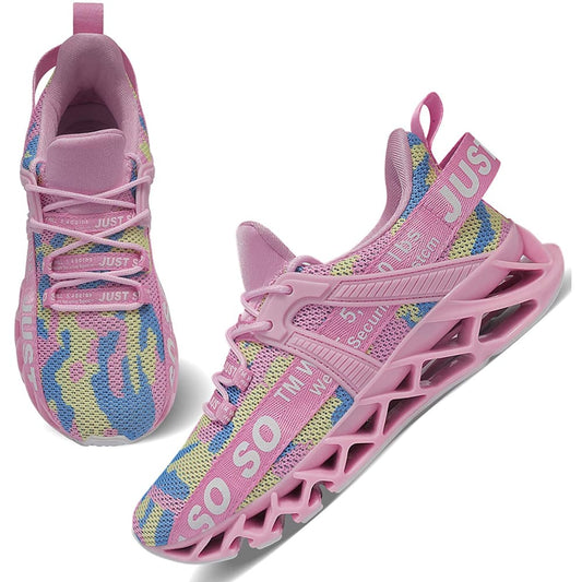 Womens Walking Running Shoes Athletic Blade Non Slip - 5.5 /