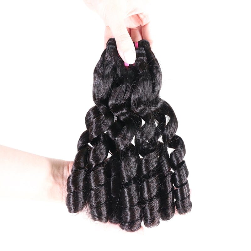 Indian Virgin Hair Human Hair Bundles with Closure Body Wave New Year Special
