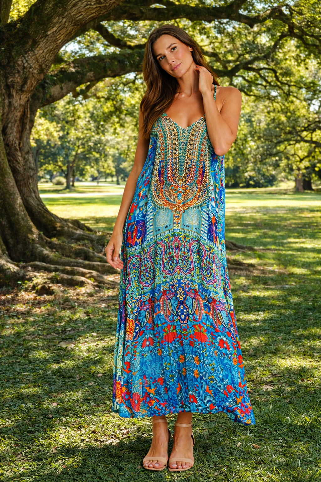 T-Back Open Back Maxi Dress | Wholesale Pack of 4