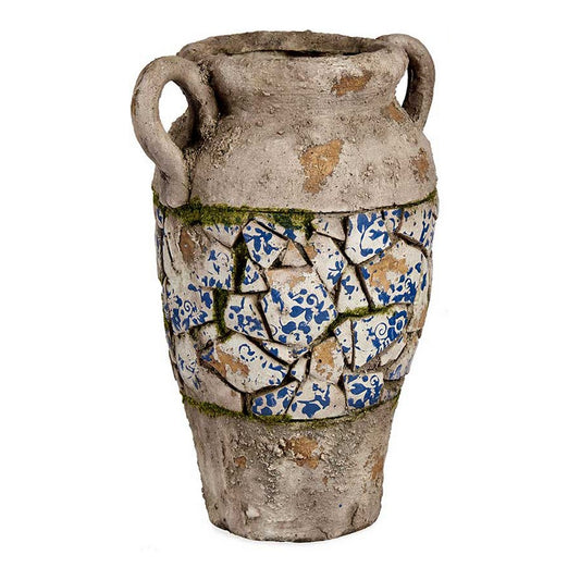 Decorative Garden Figure Vase Aged finish Polyresin (21 x 34,5 x 28