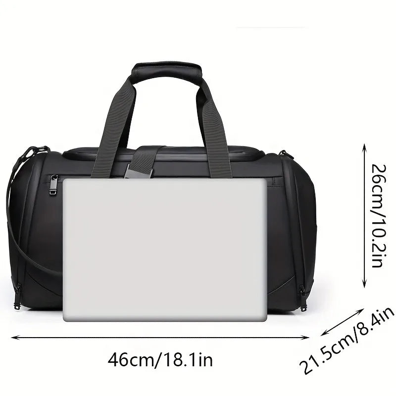 Large Capacity Carry on Travel Bag for Men Spacious Sports Gym Bag