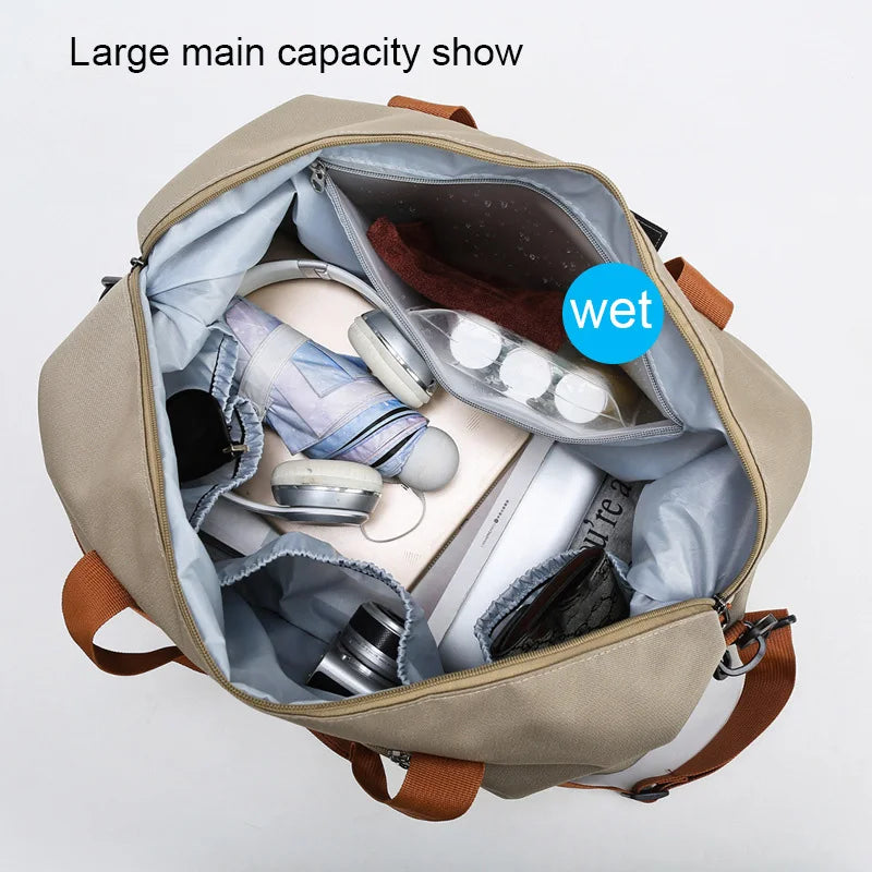 Travel Gym Bag Short-distance Luggage Portable Fitness Bags Shoulder