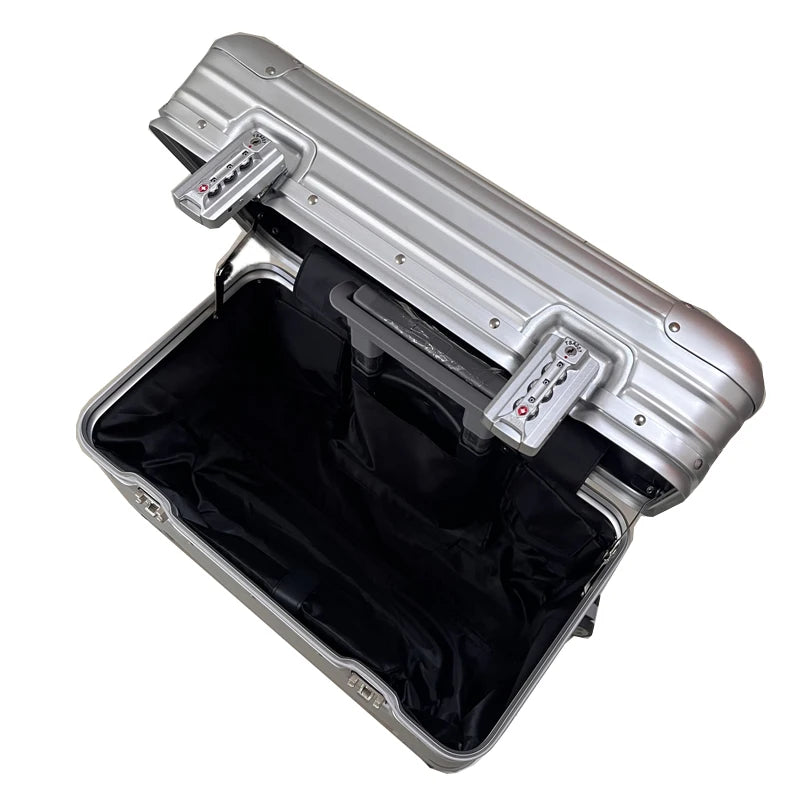 Bunnyfly 18/20-Inch Aluminum Alloy Magnesium Modern Carry-On Luggage