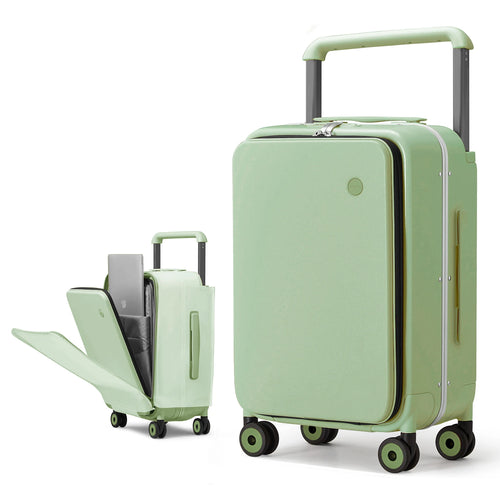 Mixi New Design Wide Handle Suitcase Men Carry-On Luggage Women Travel