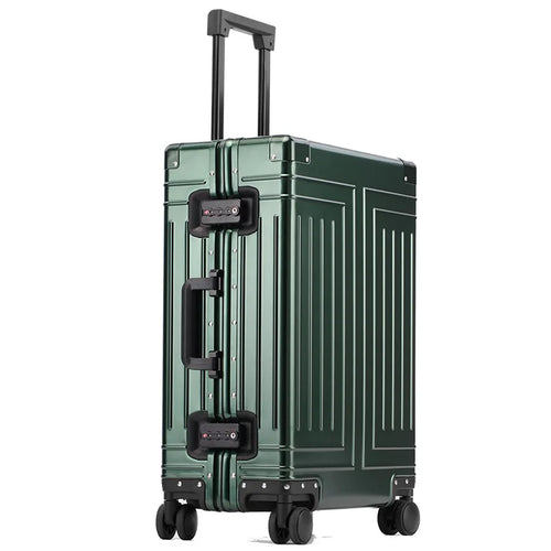 2024 Capacity Durable Luggage Sets 100% Aluminum Suitcase Wheels Women