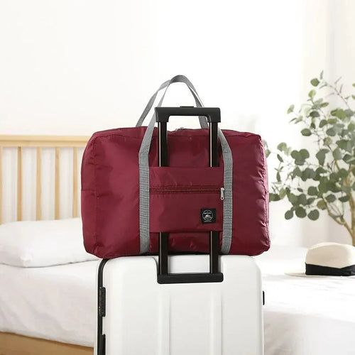 Foldable Travel Duffel Bag for Airlines Carry on Bag for Women and