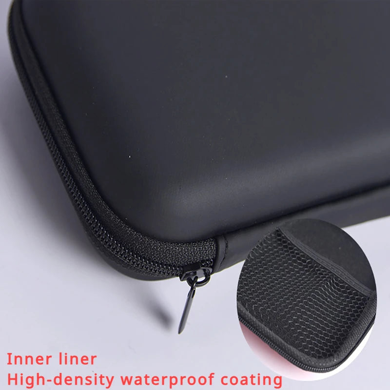 1 Pc Portable Card Storage Bag,Data Cable Packing Cube,Waterproof