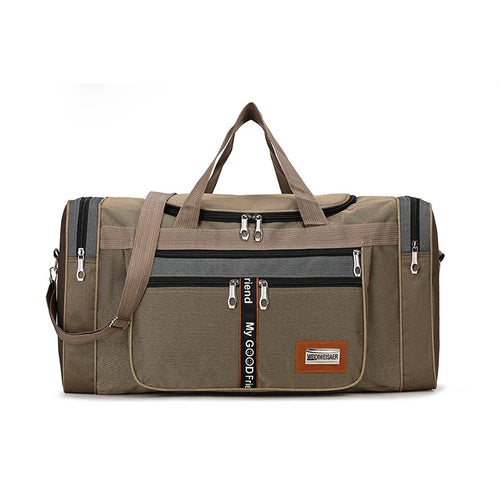 Women Men Nylon Travel Duffel Bag Carry On Luggage Bag Men Tote Large