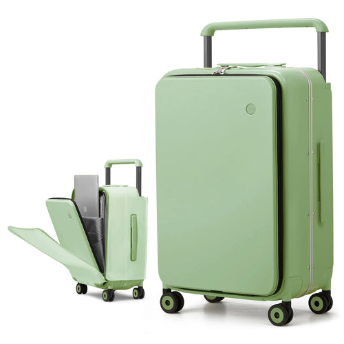Mixi New Design Wide Handle Suitcase Men Carry-On Luggage Women Travel