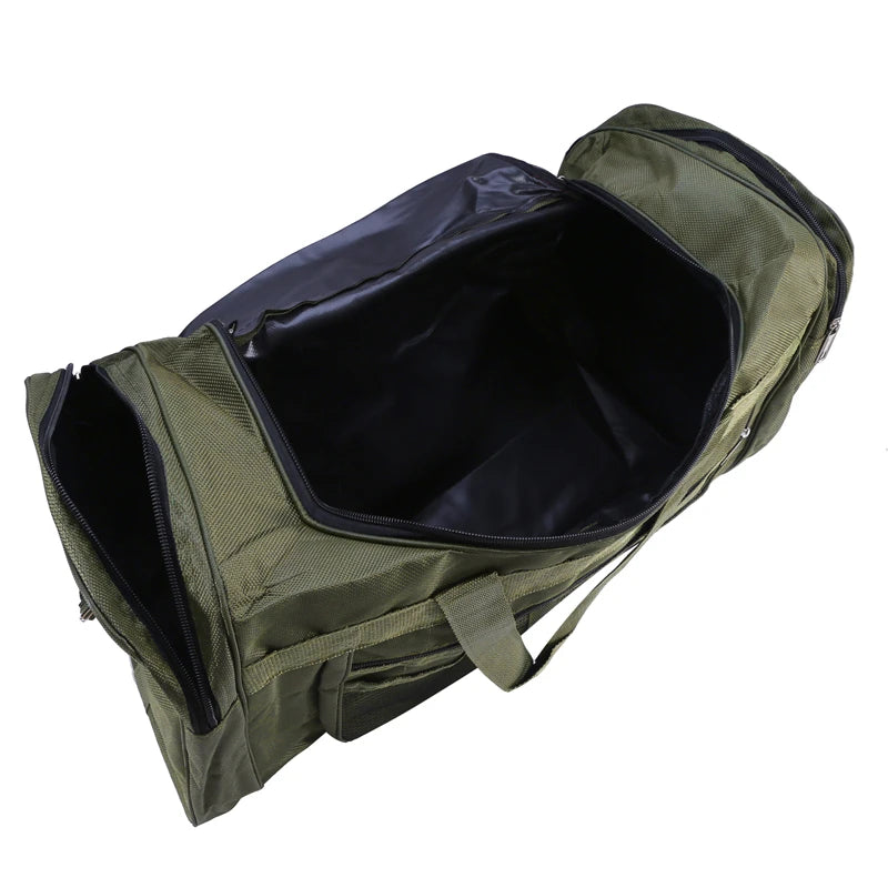 Women Men Nylon Travel Duffel Bag Carry On Luggage Bag Men Tote Large