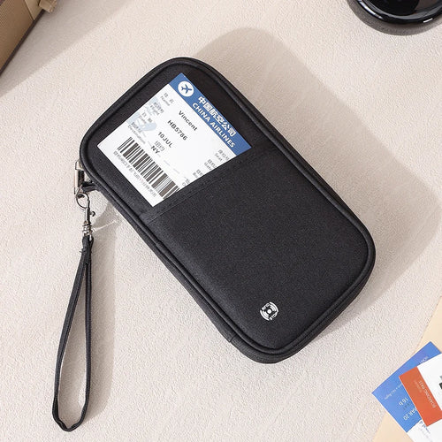 Passport Holder Bag Family Rfid Blocking Passport Wallet Travel