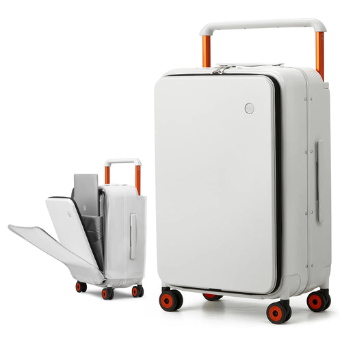 Mixi New Design Wide Handle Suitcase Men Carry-On Luggage Women Travel