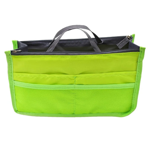 Organizer Insert Bag Women Nylon Travel Insert Organizer Handbag Purse