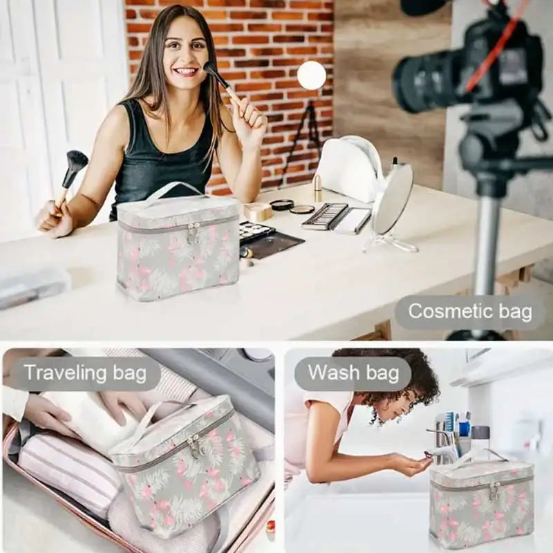 Handheld Makeup Storage Bag Waterproof Portable Multifunctional Travel
