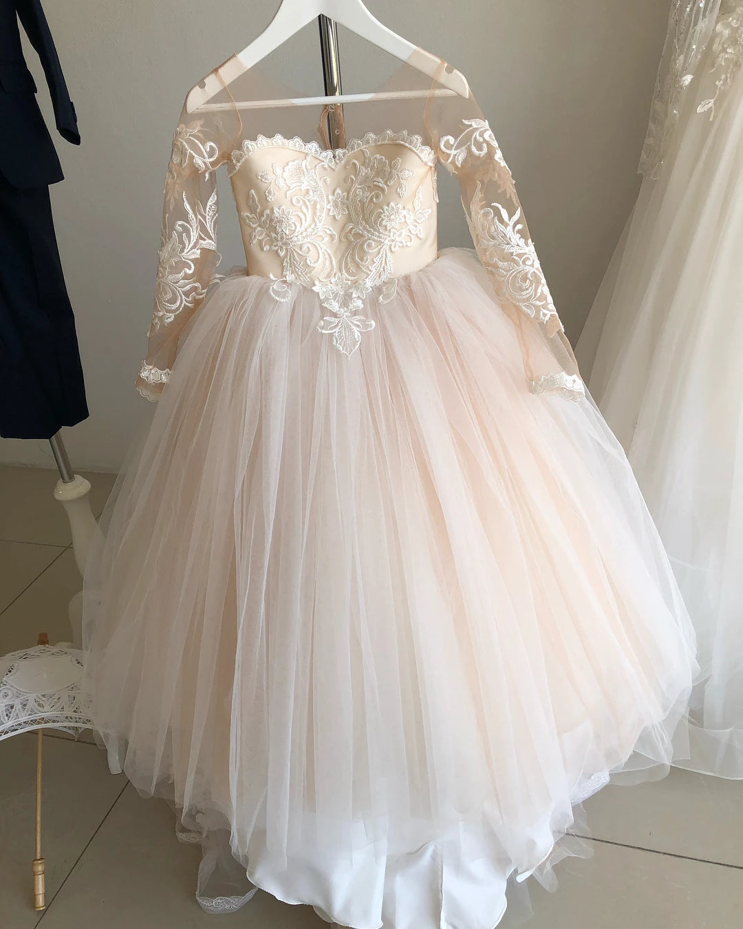 Children's First Communion Ball Gown Wedding Party Bridesmaid Dress