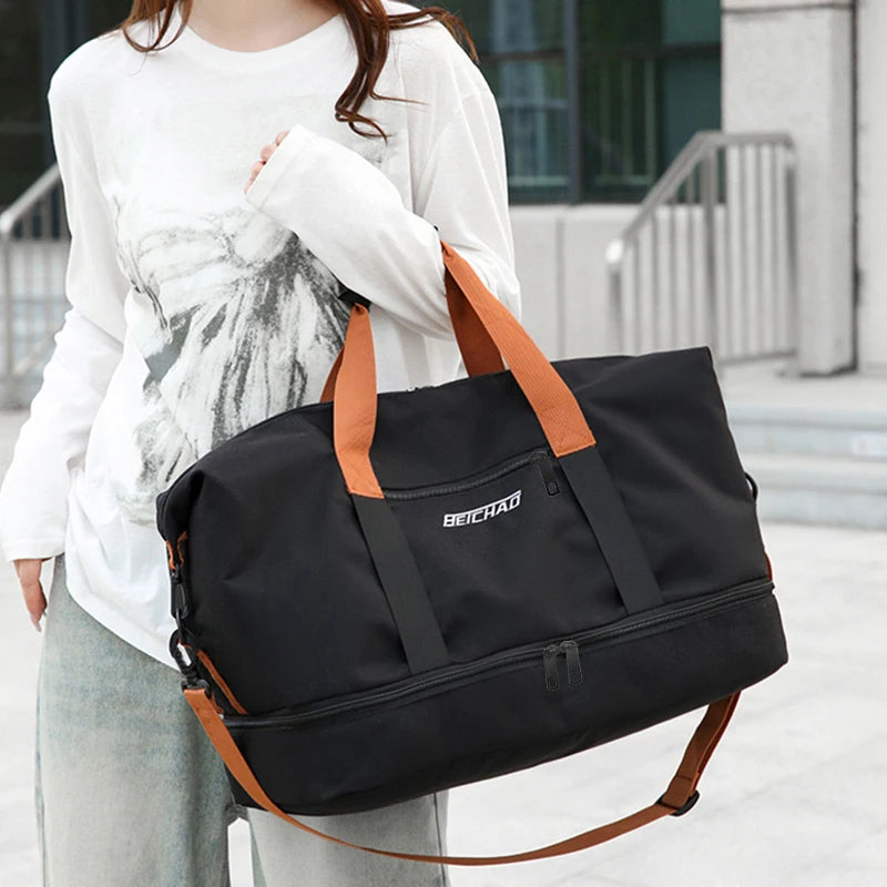 Travel Gym Bag Short-distance Luggage Portable Fitness Bags Shoulder