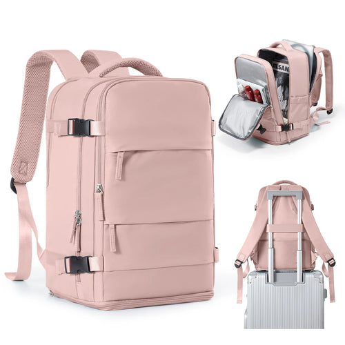 Women Men Hand Luggage Backpack Business College Laptop Travel
