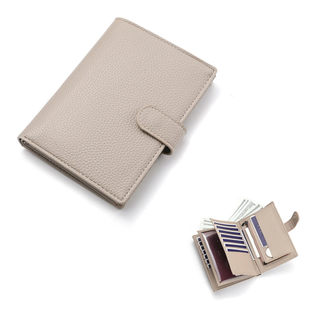 Stylish Travel Passport Bag Multi-Card Card Holder Portable