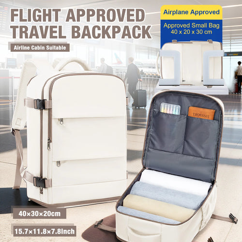 Women Men Hand Luggage Backpack Business College Laptop Travel