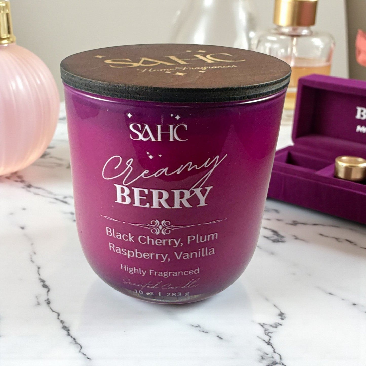 Creamy Berry | Luxury Fragrance Candle