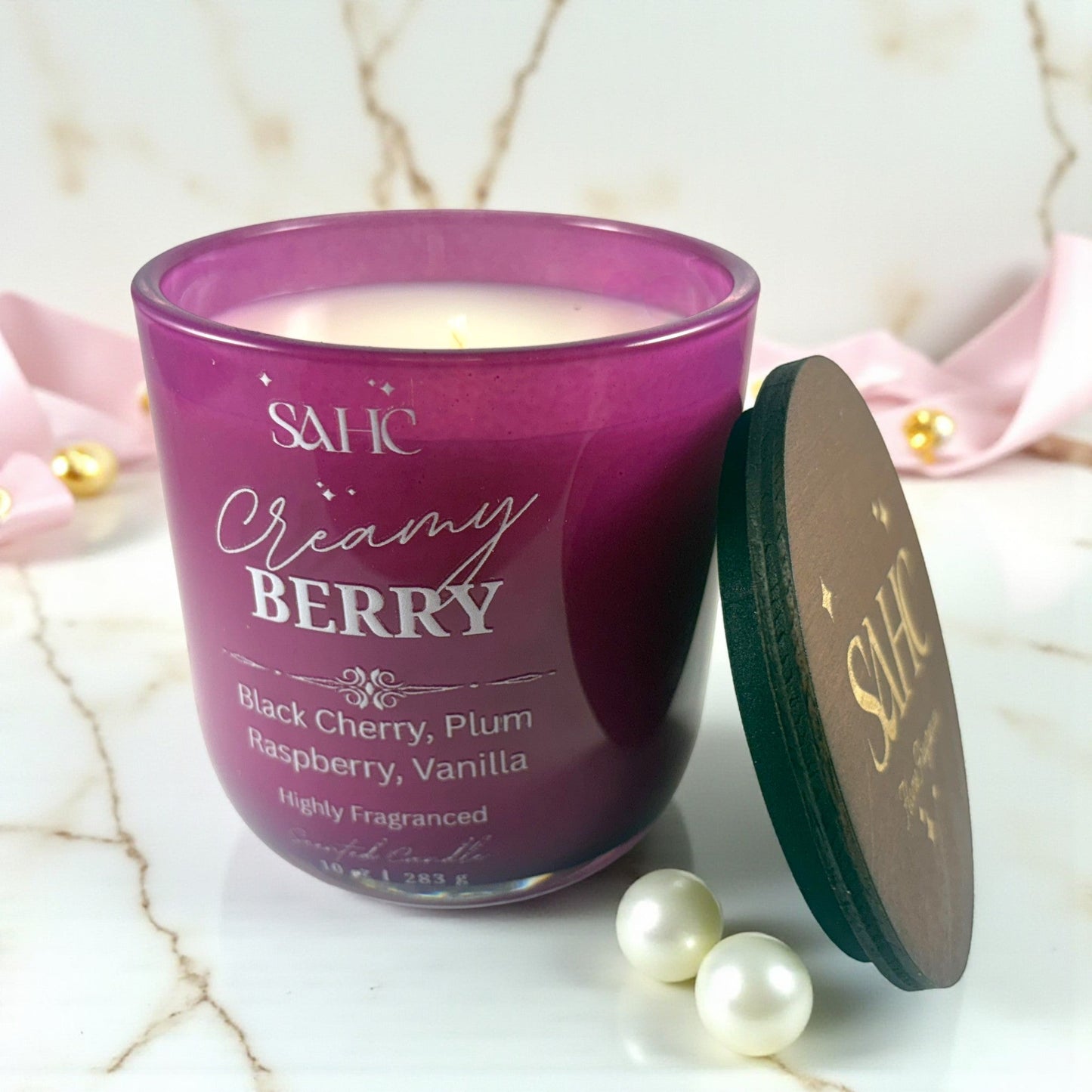 Creamy Berry | Luxury Fragrance Candle