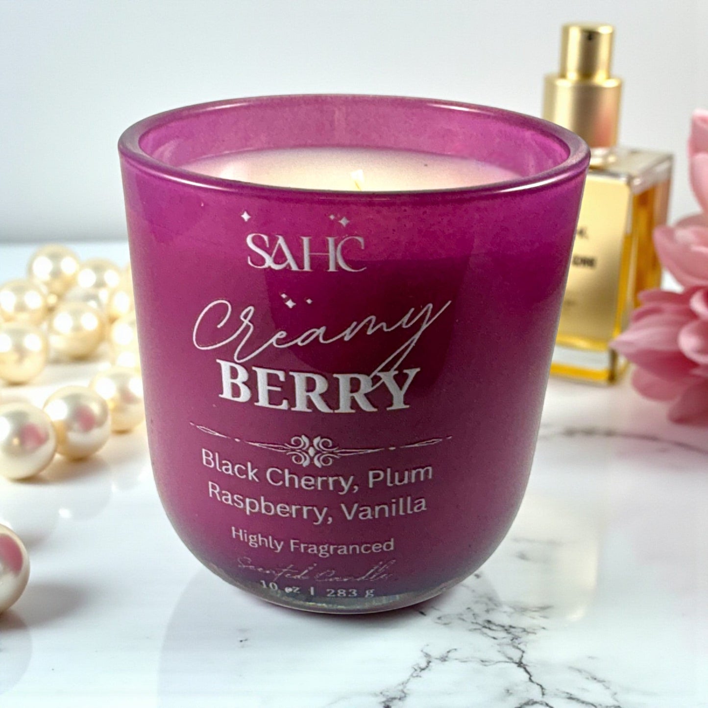 Creamy Berry | Luxury Fragrance Candle
