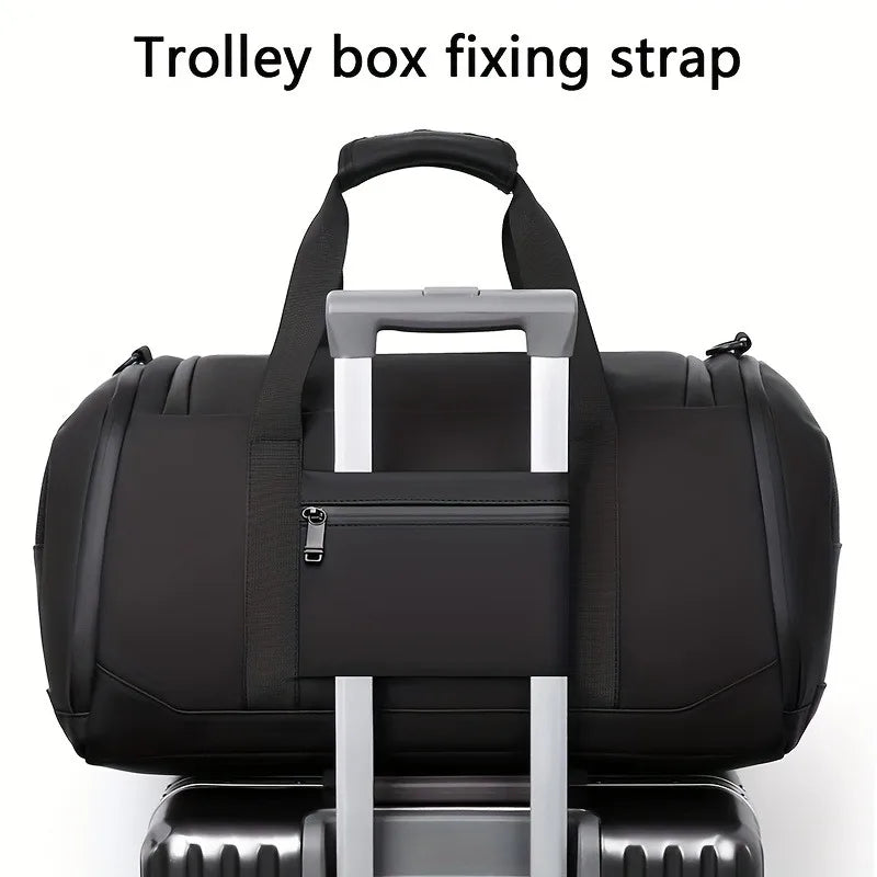 Large Capacity Carry on Travel Bag for Men Spacious Sports Gym Bag