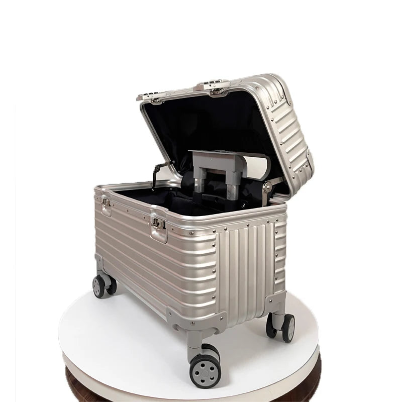 Bunnyfly 18/20-Inch Aluminum Alloy Magnesium Modern Carry-On Luggage