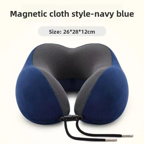 U Shaped Memory Foam Neck Pillows Soft Travel Pillow Massage Neck