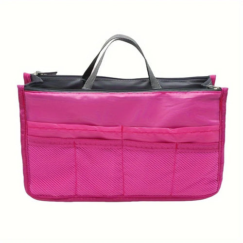 Organizer Insert Bag Women Nylon Travel Insert Organizer Handbag Purse
