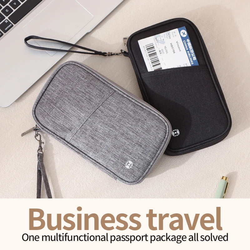 Passport Holder Bag Family Rfid Blocking Passport Wallet Travel