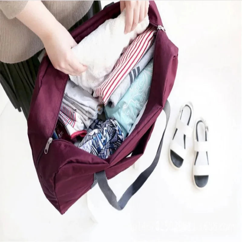 Portable Foldable Travel Duffle Bag Large capacity sports Gym Bag,