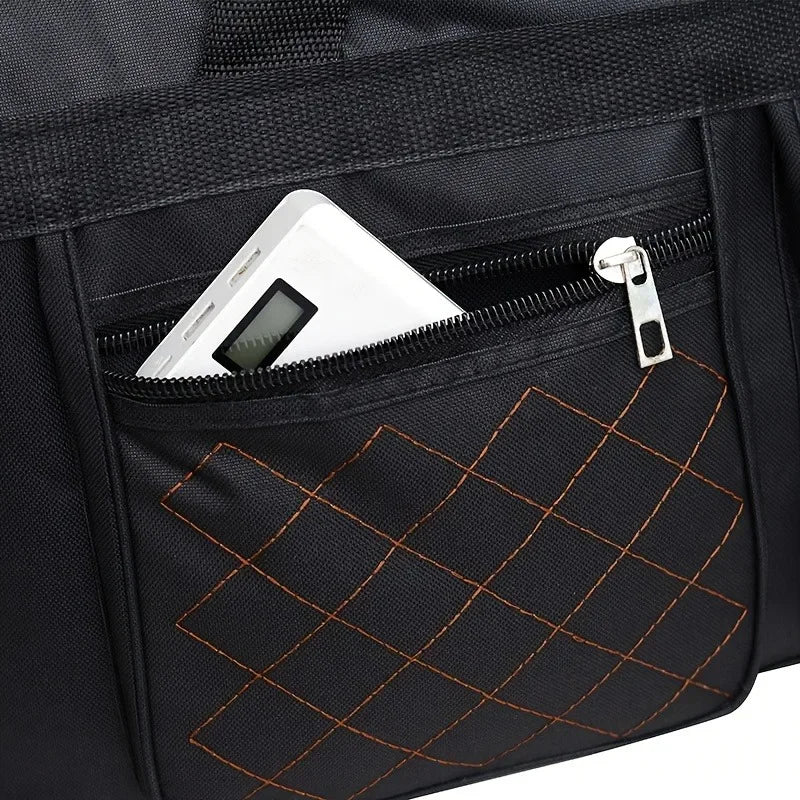 Large Capacity Travel Duffel Bag, Casual Style, Multiple Compartments