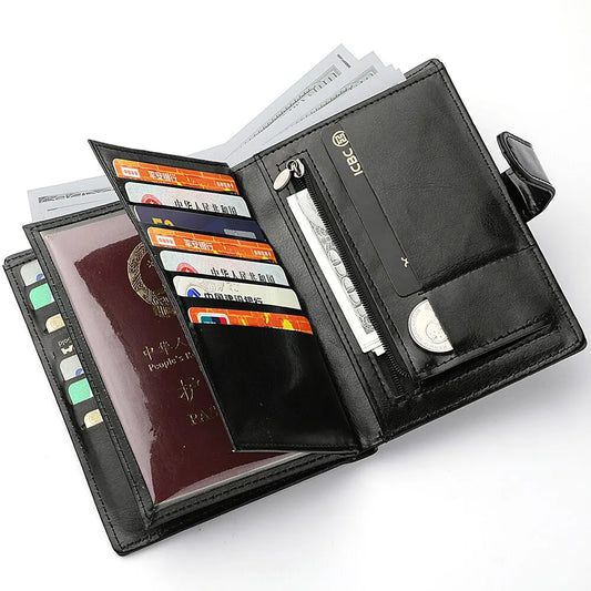 Stylish Travel Passport Bag Multi-Card Card Holder Portable