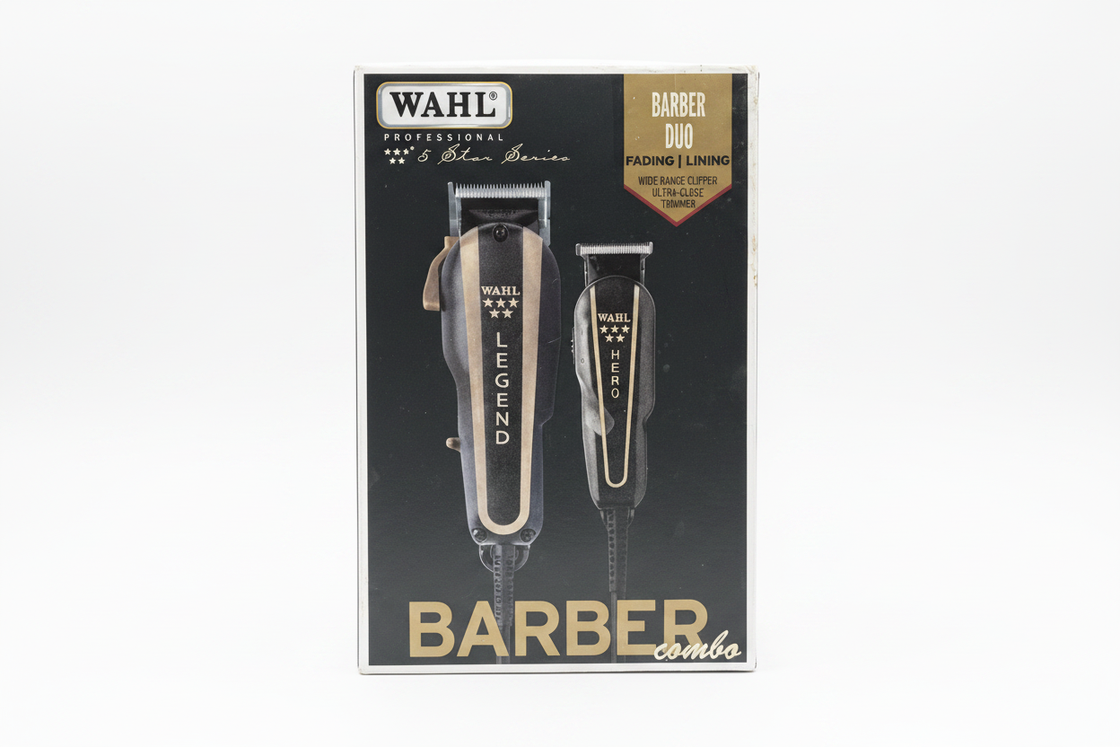 Wahl Professional 5 Star Series Barber Combo (Legend Clipper + Hero Trimmer)