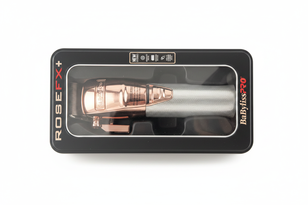 BaByliss PRO RoseFX+ Cordless Clipper – Rose Gold Edition