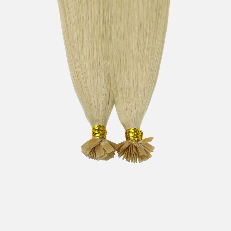 Light Blonde (9C) Flat Tip Hair Extensions (50g - 100g)