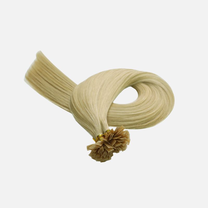 Light Blonde (9C) Flat Tip Hair Extensions (50g - 100g)