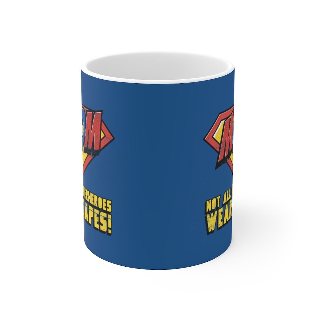 Mom Super Hero Theme Mug 11oz