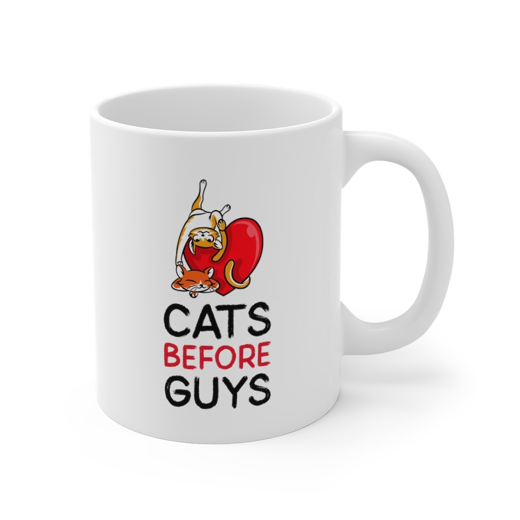 Cats Before Guys Mug