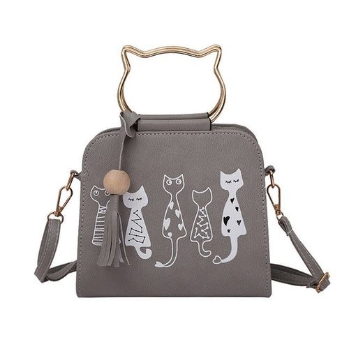 Women Messenger Bag  Handbags Cat Rabbit