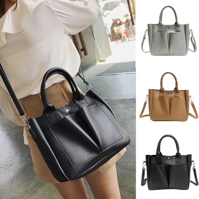 Retro style Women's Leather Shoulder Bags With