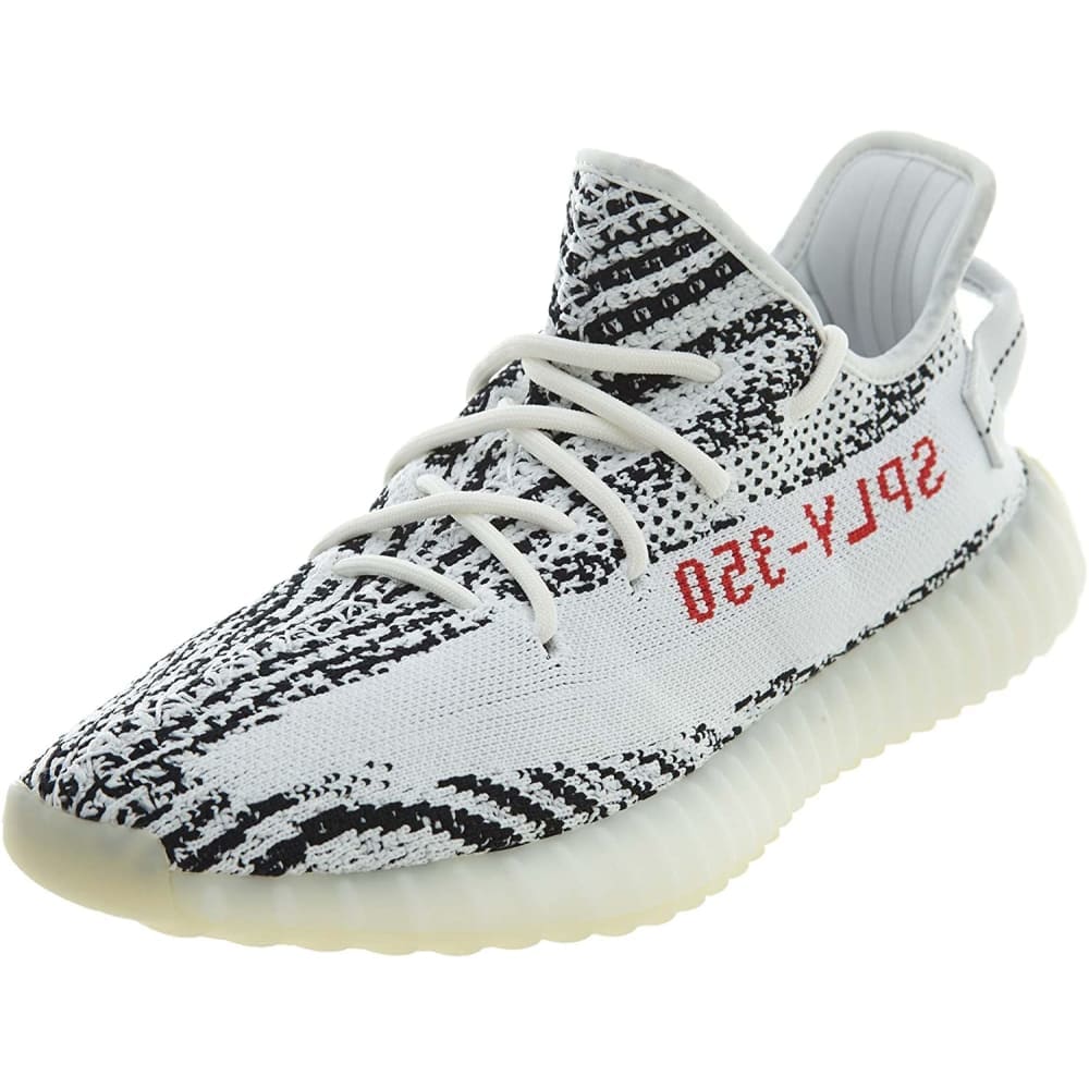 adidas Yeezy Boost 350 V2 - 4 / White/Black-red - Back to 