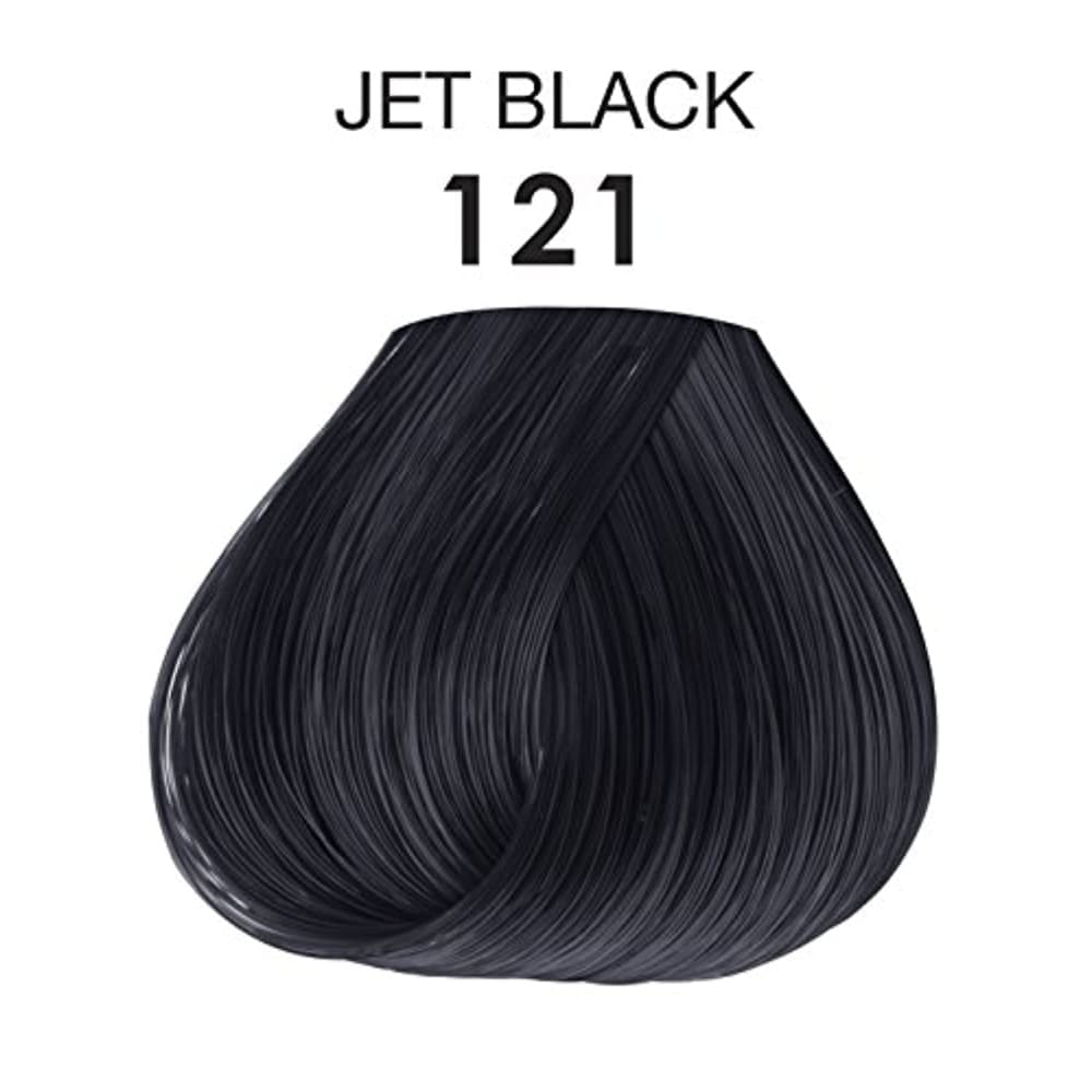 Adore Semi-Permanent Haircolor #121 Jet Black 4 Ounce 