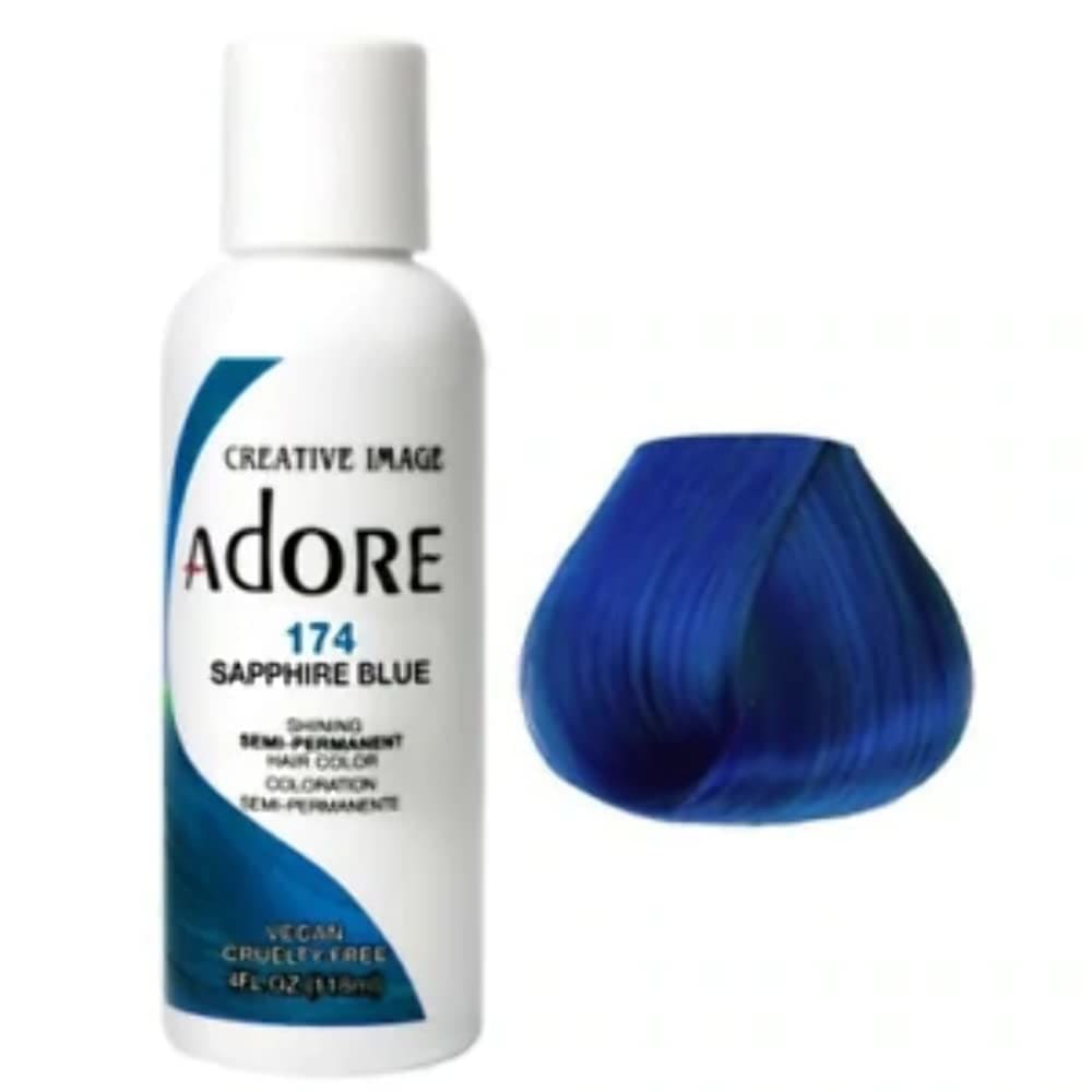 Adore Semi-Permanent Haircolor #142 Pink Blush 4 Ounce Vegan
