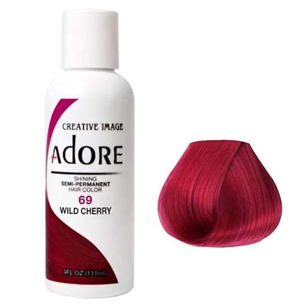 Adore Semi-Permanent Haircolor #142 Pink Blush 4 Ounce Vegan